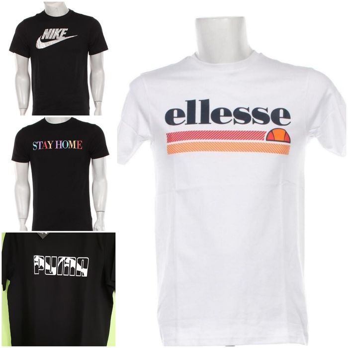 Nike, Ellesse, Puma, Mister tee оригинални тениски с етикет, размер S