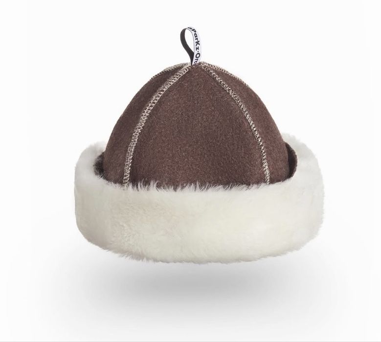 Шапка банная из Овчины