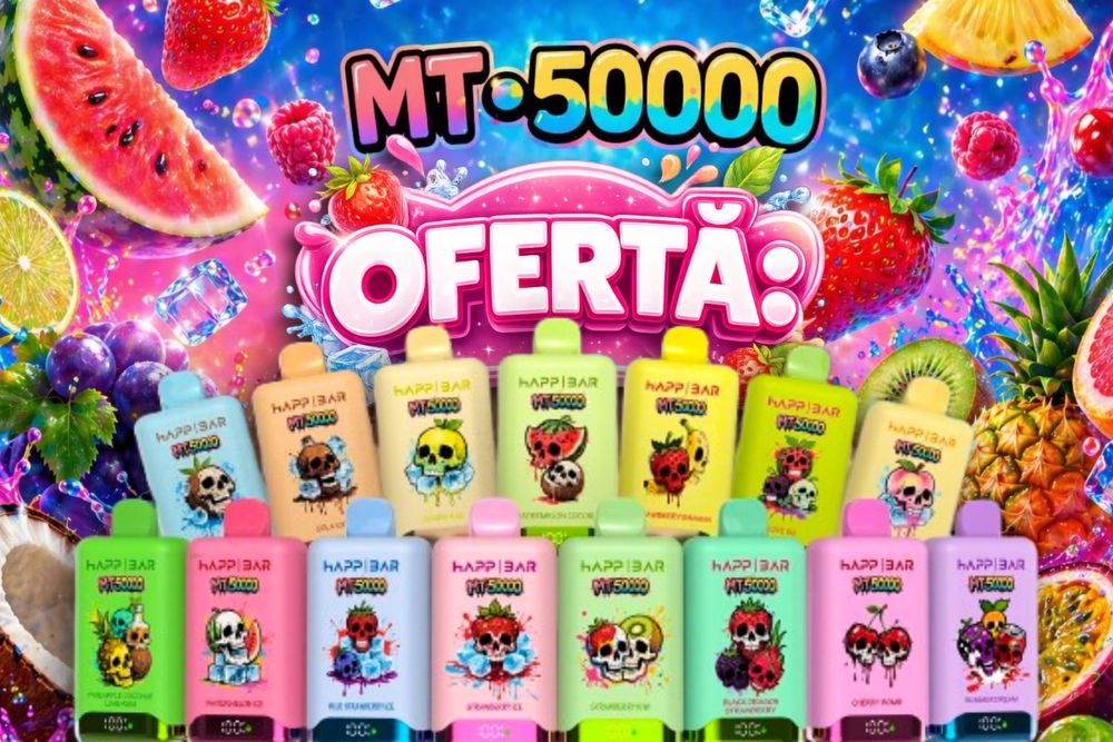 Vape Happ | Bar MT•50K Puffuri Reale