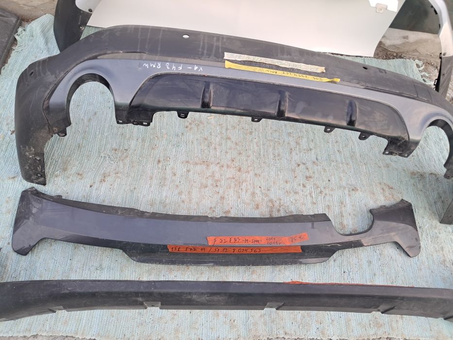 Задна броня преден споилер Mini Cooper F33 F32  F55 F56 BMW X1 F48