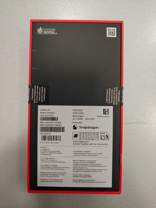 Oneplus 13 Black Eclipse 512 16