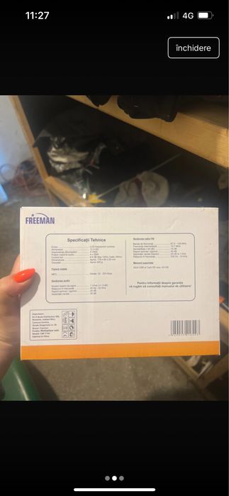 Music player casetofon nou