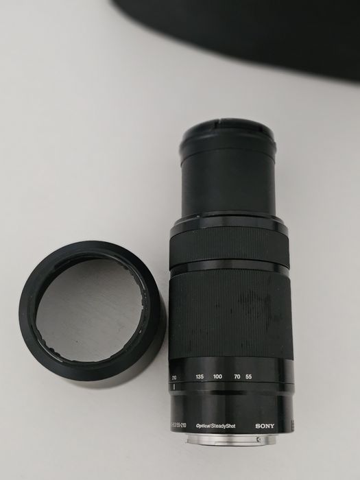 Aparat Sony A6000 cu obiectiv 16-50mm + 55-210mm