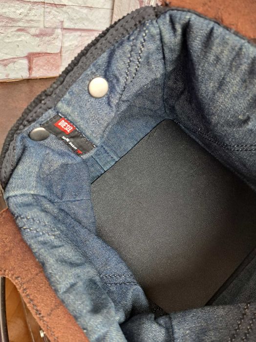 дамска чанта Diesel,малка маркова текстилна чантичка