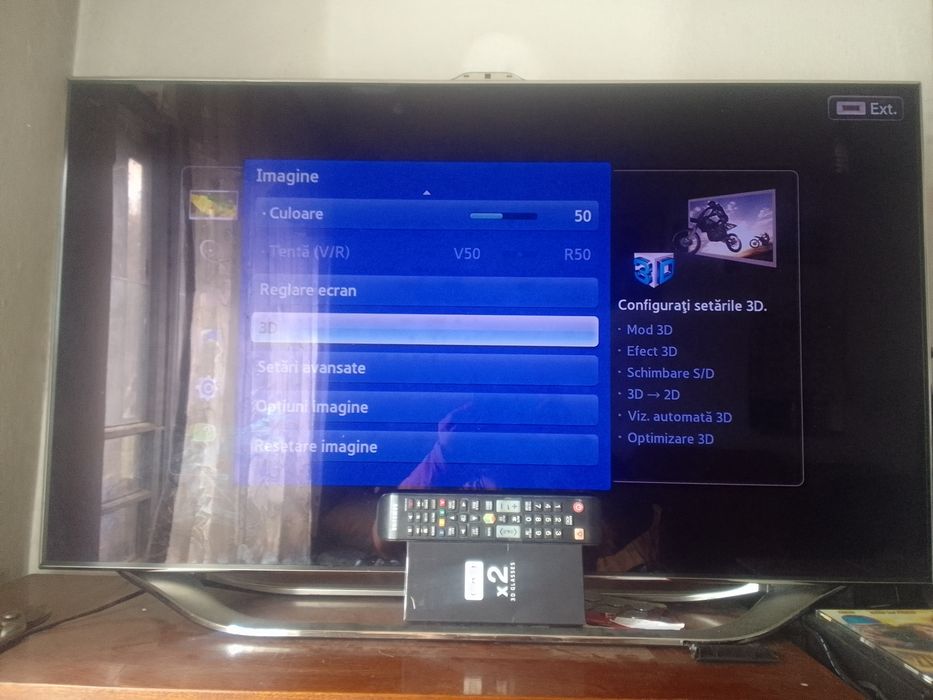 Televizor 3d Samsung UE40ES8000  stare foarte buna