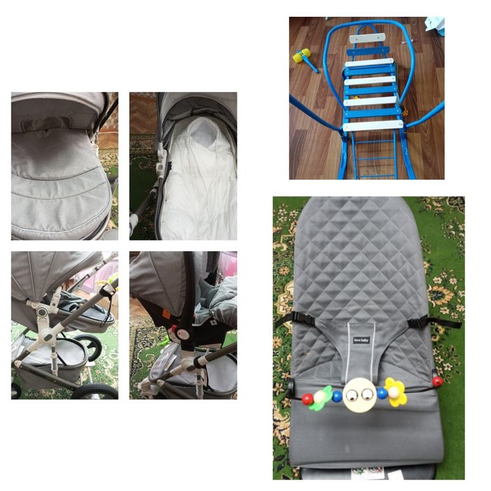 Детская коляска зима лето