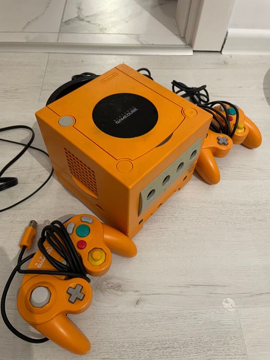 Nintendo Gamecube Spice Orange rar complet!
