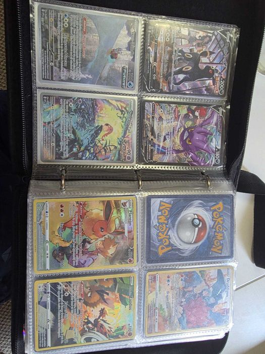 Super Colectie Pokemon Vlad - 1300 carduri - Rare, Gold, VMax, Vintage 2012