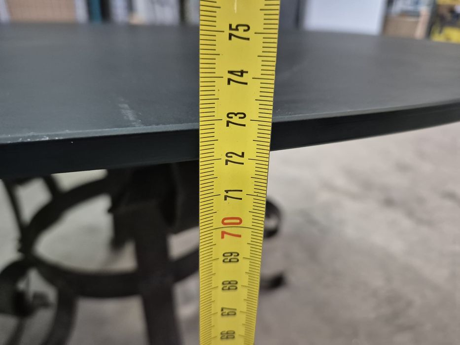 Маса от закалено стъкло, плот Kave Home