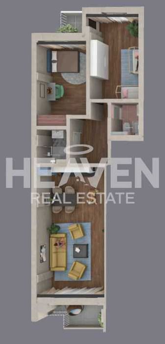 Продава се Тристаен апартамент в Пловдив, Център - 101 кв.м за 1505 €/кв.м - Снимка #1