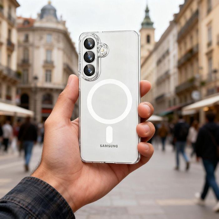 Tech-protect flexair magsafe за samsung galaxy s26 - clear