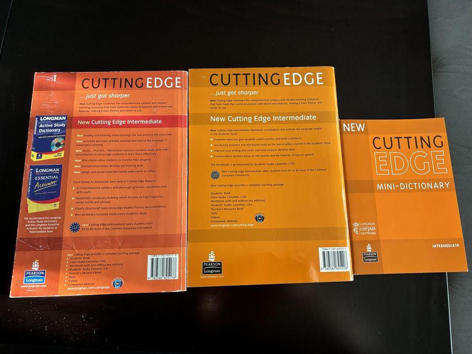 New Cutting Edge: Intermediate - учебник, учебна тетрадка + речник