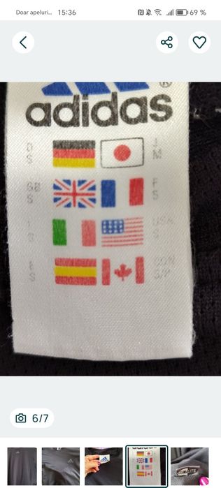 Adidas tricou mărimea M