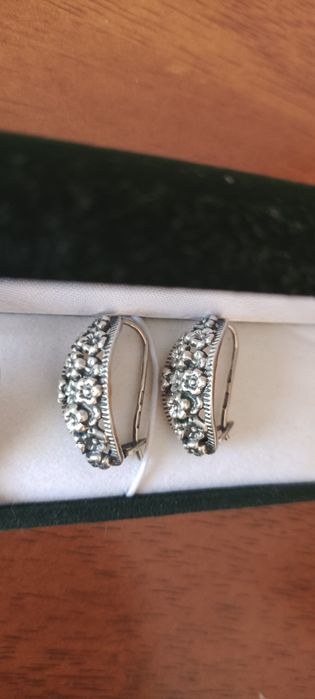 Серебряные серьги