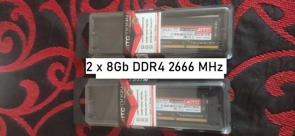 Memorie Laptop DDR1, DDR2, DDR3, DDR4 - 1Gb  2Gb 4Gb 8Gb