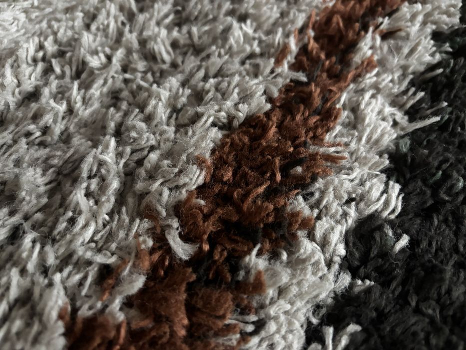 Covor cu fir lung rasucit