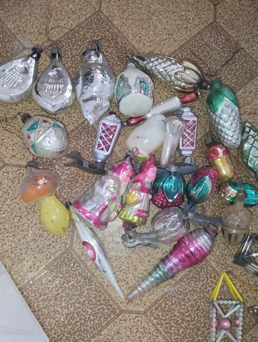 Ёлочные игрушки СССР