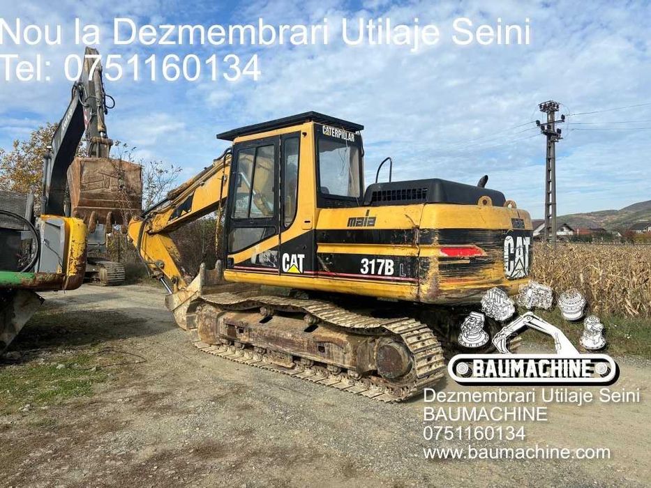 Dezmembrez piese  excavator pe senile Caterpillar 318 BL