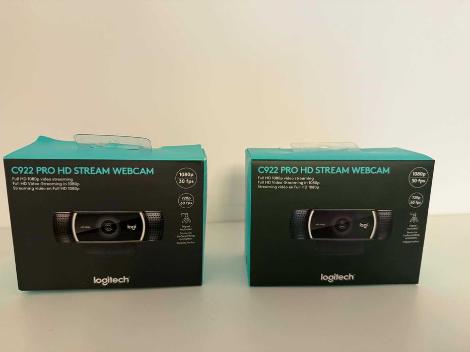 Logitech C922 Pro HD Stream Webcam – Full HD
