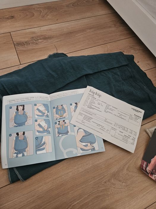 Manduca sling wrap elastic teal