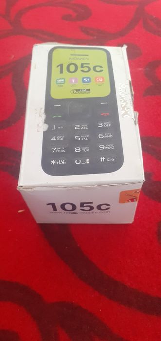 NOVEY 105c sotiladi narxi 230 ming karopka va zaryadchik(radnoy) bilan