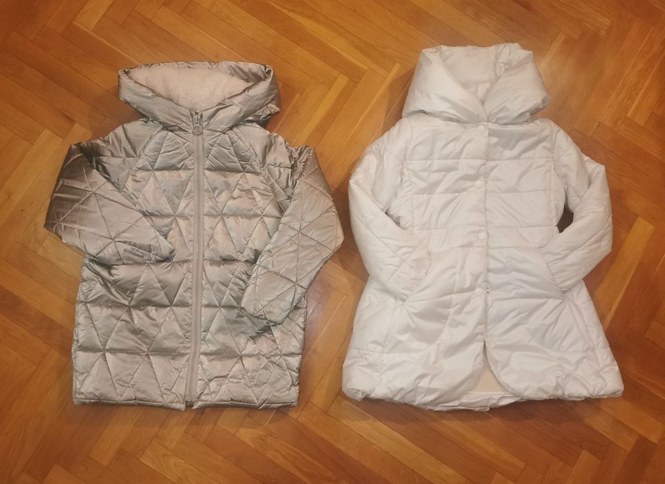 Много красиви зимни якета за момиче 2 бр.