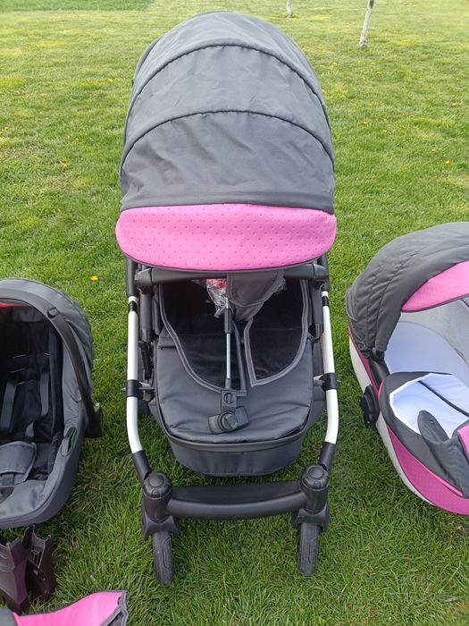 Carucior 3 in 1 Poema Pink - Krausman