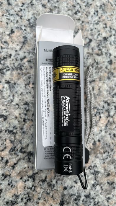 UV Фенер 365NM Alonefire