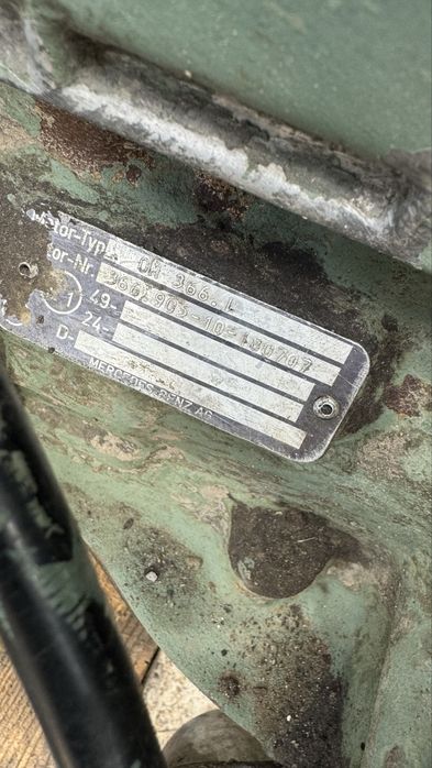 ДВС от мерседес 814