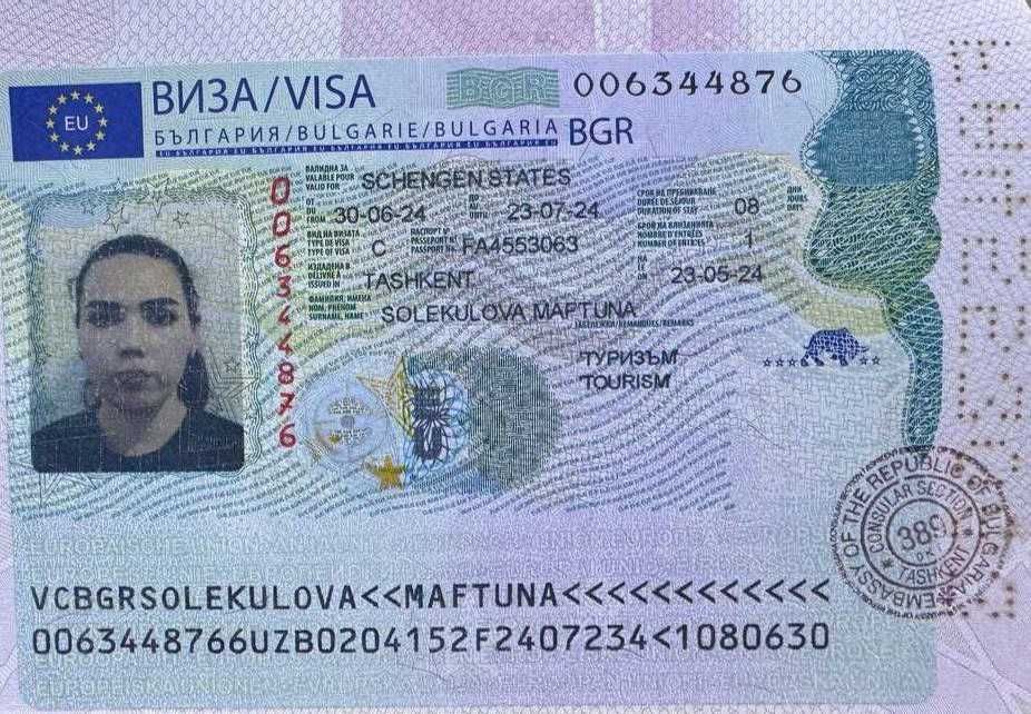 Visa olishga yordam ! Виза олишга ёрдам