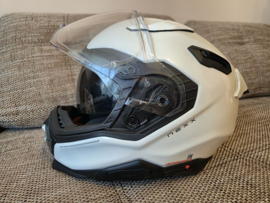 Каска NEXXX.WST3 PLAIN white pearl