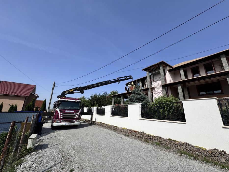 Inchiriere macara 18t capacitate de ridicare 18 metrii