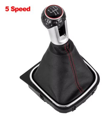 Топка с маншон за скоростен лост за VW Golf 5 MK5 R32 GTD GTI Golf 6 M