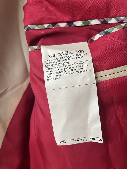 Tommy Hilfiger Tailored - Сако с вълна и лен ХЛ размер / Оригинал