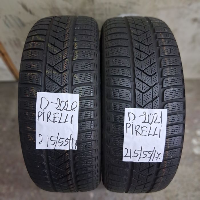 2×215/55/17 M+S.PIRELLI 2020.Stare excelenta.