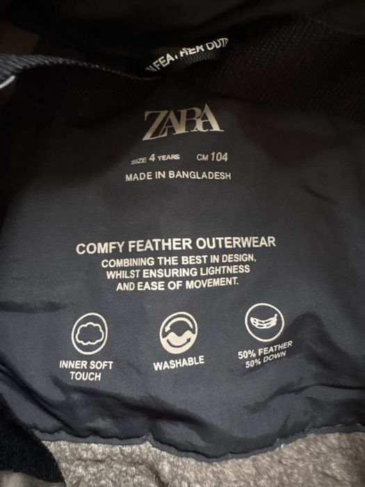 Детски зимни топли якета ZARA 92см и 104см