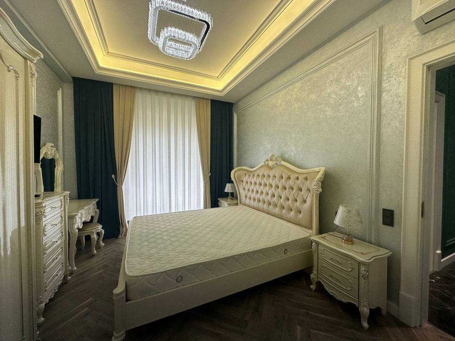 ПРОДАЕТСЯ Tashkent city GardensResidens Вид на двор С мебелью техникой