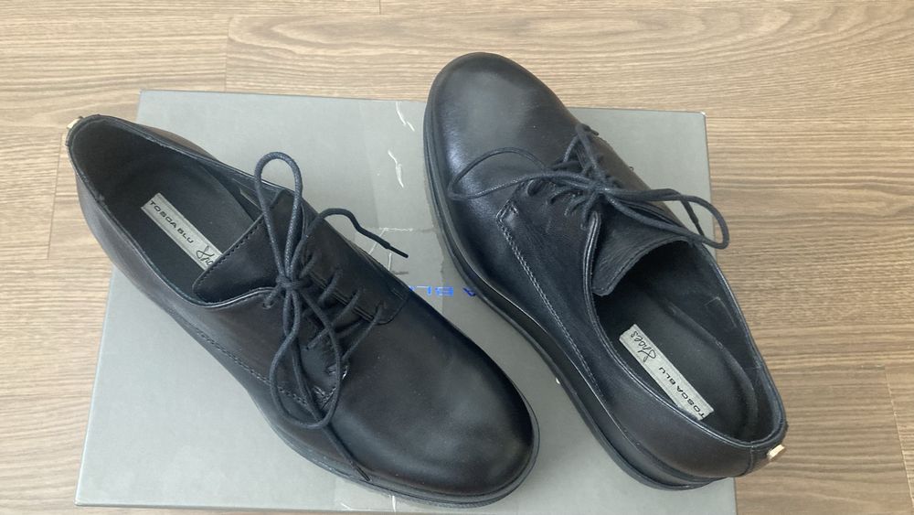 Лоферы ботинки женские