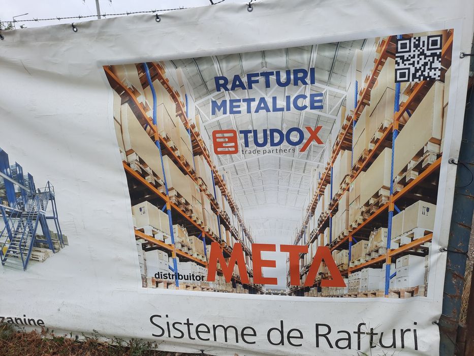 Rafturi metalice cu polițe