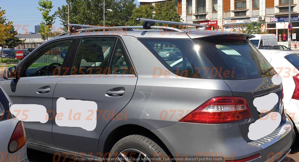Bare portbagaj transversale MERCEDES C E V Classe GLA GLC GLE GLK GL GLS ML Vito Vaneo