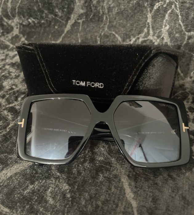 Ochelari de soare Tom Ford Quinn FT0790 01B , oroginali, stare foarte