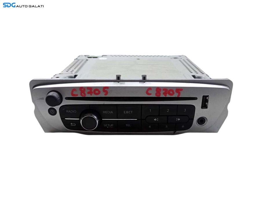 Radio CD Player Bluetooth USB MP3 Renault Megane 3 2008 - 2015 [C8705]
