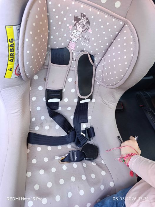 Столче за кола с функция сън