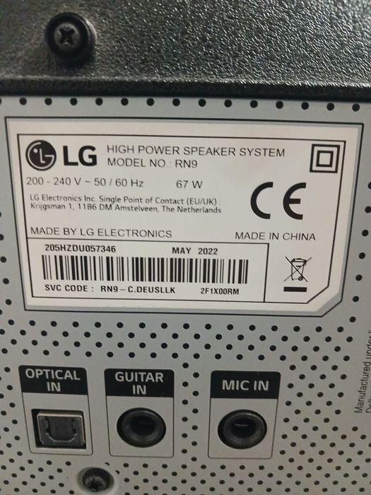 Vând difuzor X BOOM LG