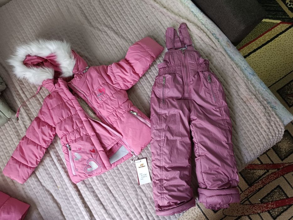 Зимняя куртка и комбинезон