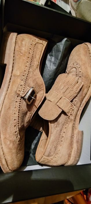 Дамски обувки Естествен велур състояние ново