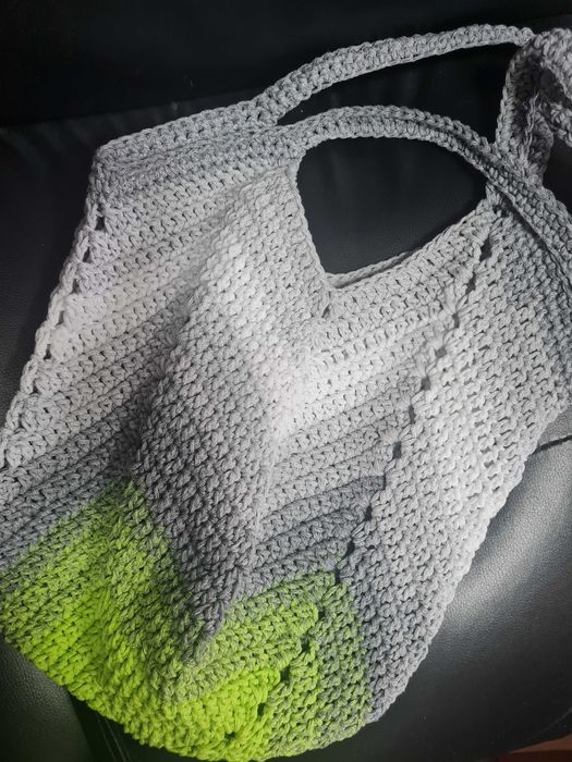 Плетена чанта ръчна изработка
