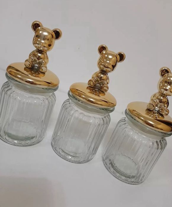 Стекляная бонбоньерка