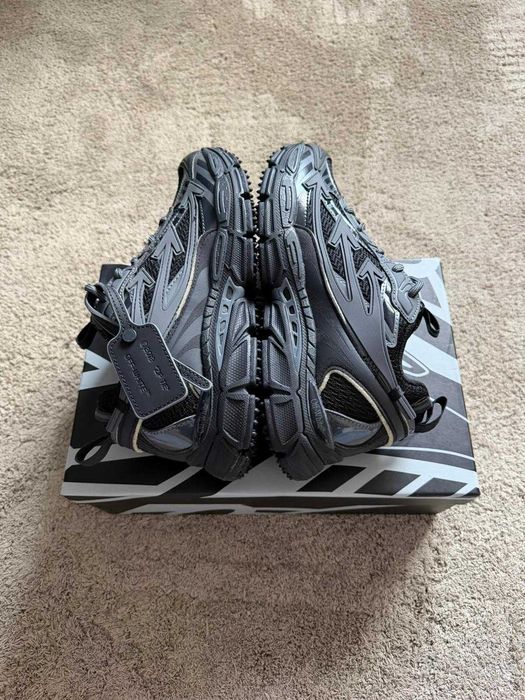 OFF-White OW Be Right Back BRB Black Negru