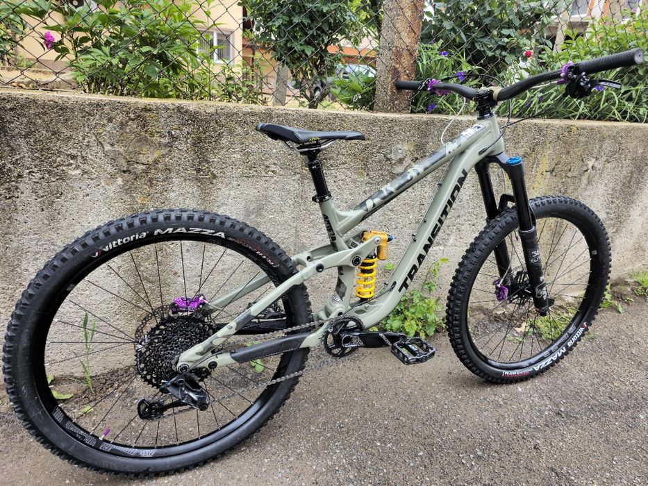 Transition Patrol 27.5 M 1x12 GX Fox 36 , Ohlins Shox, Hope 4 piston Като нов Алуминиев Ендуро велосипед